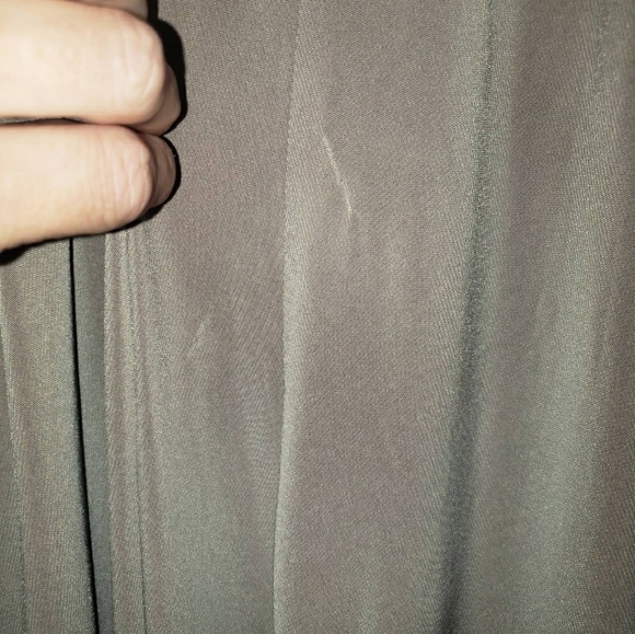 Collection Dressbarn Embellished Taupe Maxi Dress - Picture 7 of 9